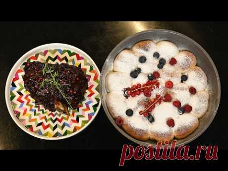 Свиная рулька. Ягодный пирог Теплик