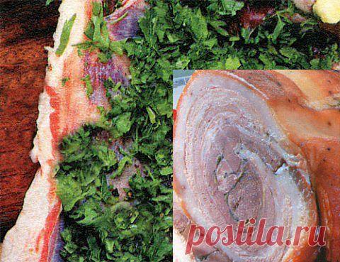 Рулет из свинины: простейший и вкуснейший! | Четыре вкуса