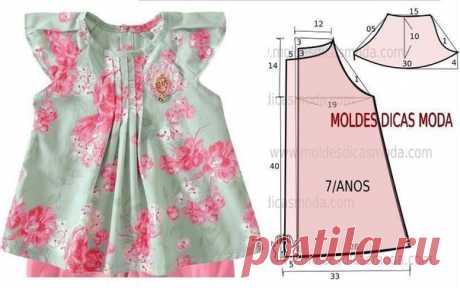 Выкройки для маленьких принцесс