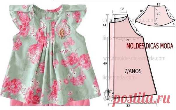 Выкройки для маленьких принцесс