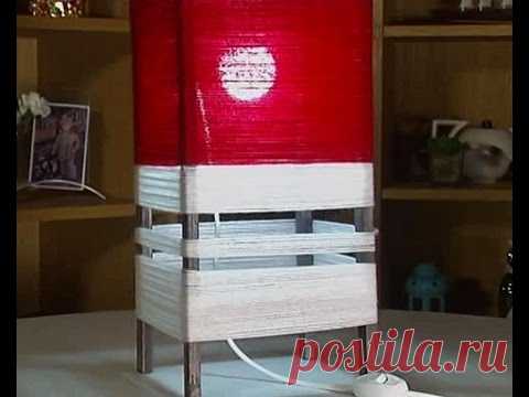 Японский светильник своими руками: инструкция | 1posvetu.ru