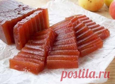 Яблочный мармелад
