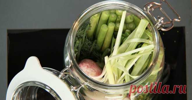 Малосольный молодой чеснок - рецепт | TVeda.ru