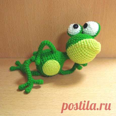 Лягух амигуруми. Схемы и описания для вязания игрушек крючком! Бесплатный мастер-класс от Наталии Лобзовой по вязанию лягуха крючком. Размер вязаной игрушки примерно 17 см. Для изготовления такого забавного лягушо…