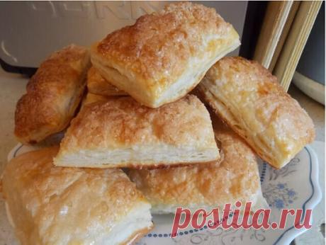 Слоеное тесто всего за 10 минут