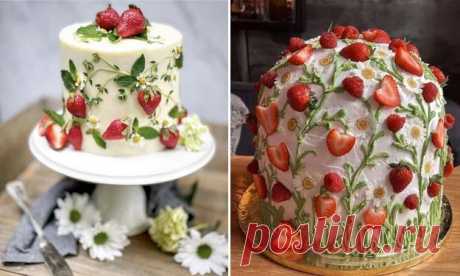 #Выпечка с клубникой: #торты и #пироги
Выпечка #с_клубникой: #рецепты с указанием пищевой ценности