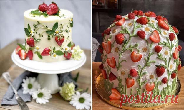#Выпечка с клубникой: #торты и #пироги
Выпечка #с_клубникой: #рецепты с указанием пищевой ценности
