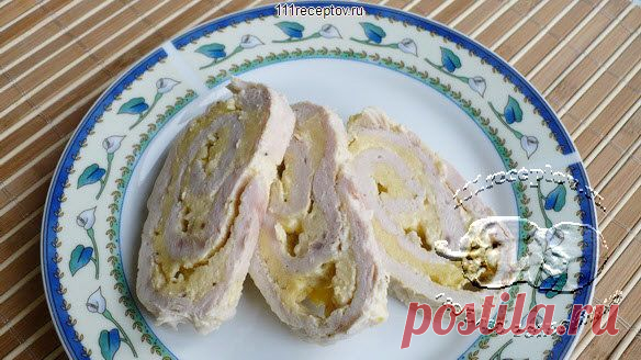 Рулет куриный с сыром | Ваши любимые рецепты