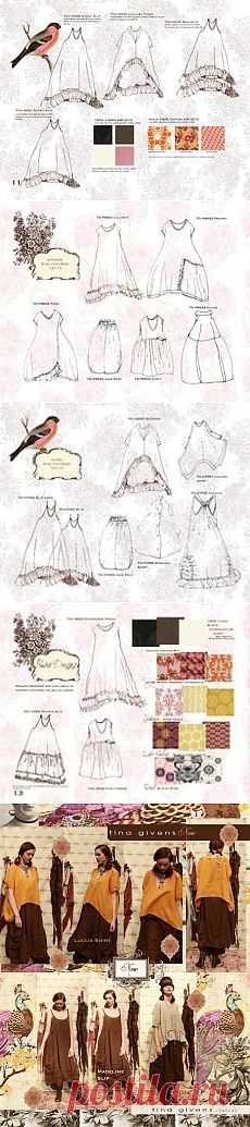 Одежда в стиле бохо с выкройками.