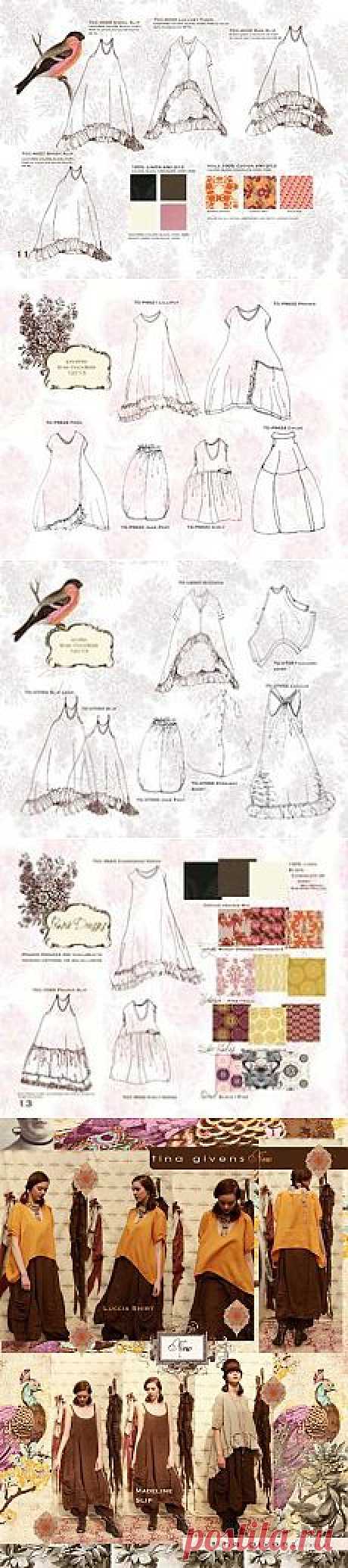 Одежда в стиле бохо с выкройками.