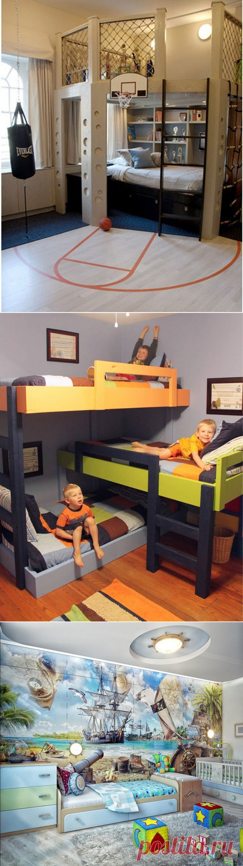 Дизайн детской для мальчика фото, дизайн детской комнаты для мальчика подростка идеи