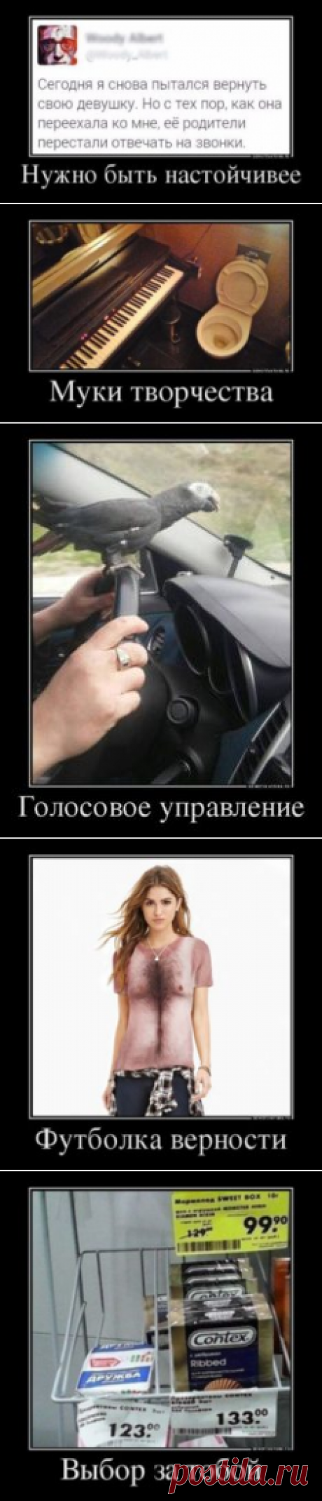 Забавные постеры (демотиваторы) от ругероя.ру