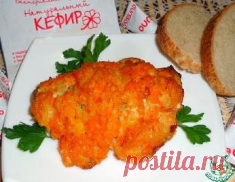 Куриная грудка под морковной шубой – кулинарный рецепт