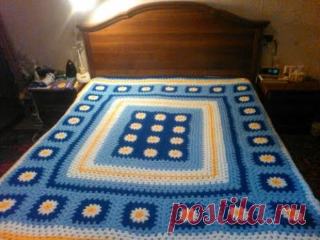 Плед Ромашки. Продолжение