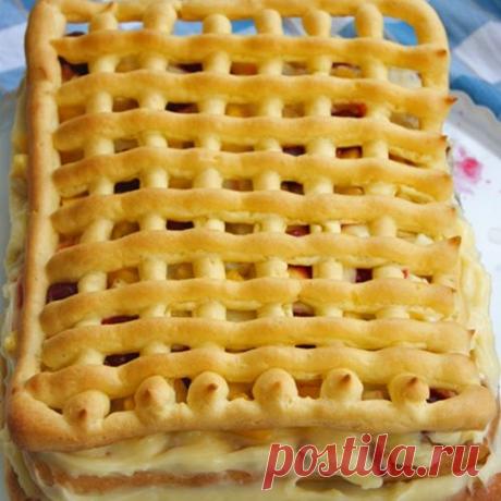 Торт "Тропиканка" : летний десерт, от которого невозможно оторваться