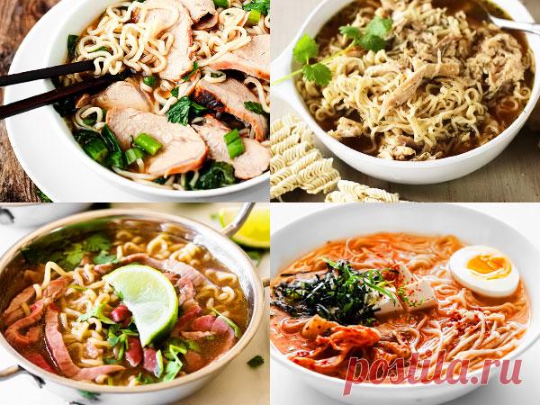 Как приготовить рамен: рецепты супа рамэн с лапшой | Чудо-Повар