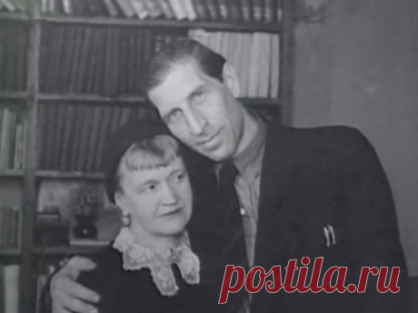 Сергей Филиппов с женой, писательницей Антониной Голубевой