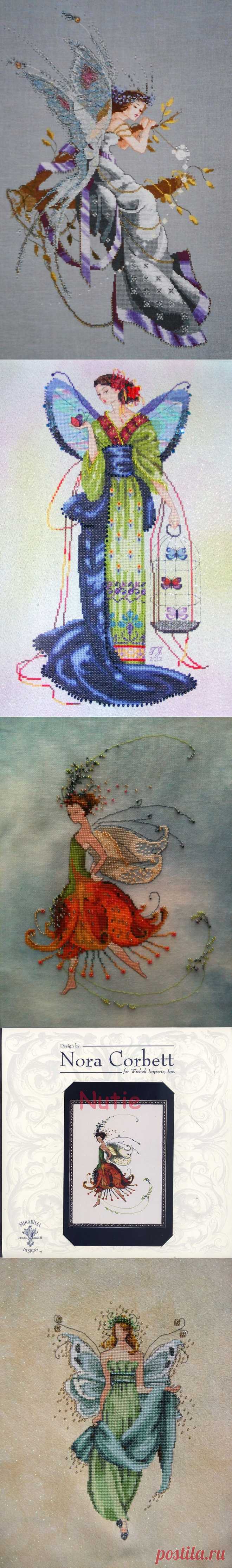 Вышивка крестом. Схемы от Nora Corbett ( Часть 1). Мифология.