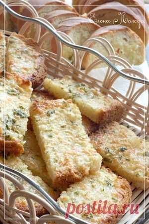 Сырно-чесночный хлеб - кулинарный рецепт