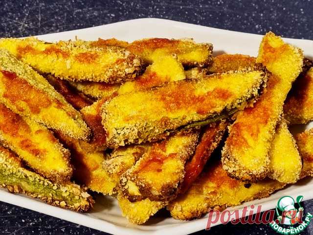 Кабачковые палочки. Сезон кабачков в самом разгаре, поэтому рекомендую приготовить простое, но очень вкусное блюдо.