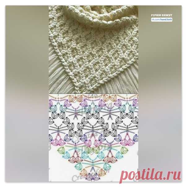 Очень понравился данный узор.
Делюсь!