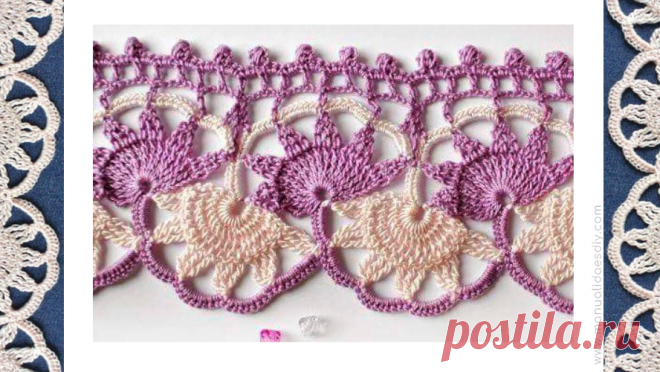 Sorprendente Punta en Crochet paso a paso ⋆ Manualidades Y DIY Bonita punta de crochet de color blanco, o otra, para remate de colcha o manteleria. Vea el paso a paso, en imagenes, que traemos hoy para usted. Una hermosa punta, con flores, que no és dificil de hacer. Este borde en … Ler mais... →