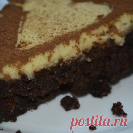 Трюфельный торт с муссом из белого шоколада