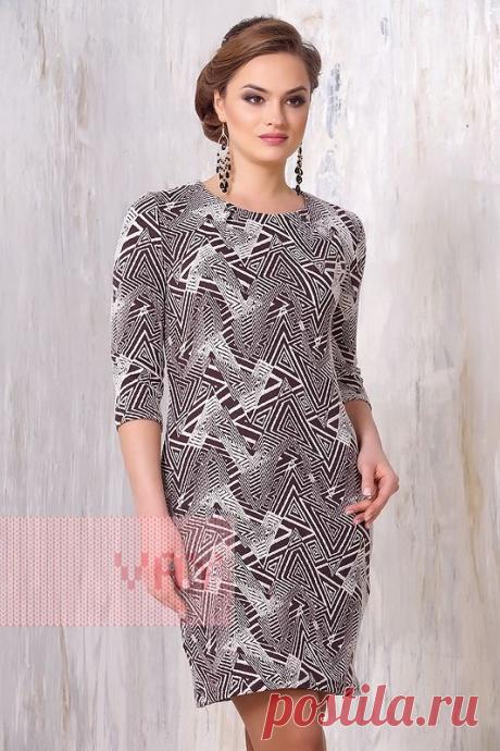 Летние платья в деловом стиле от марки VAY. Женские офисные летние платья VAY (артикул 3136), цветовое решение шоколад/молоко/уголки. Ещё больше женских платьев марки ВЭЙ на наших сайтах. Официальное представительство бренда VAY: купить в розницу в магазине Согревай.ру https://www.sogrevay.ru, оптовые закупки на Ньювэй.ру https://www.newvay.ru