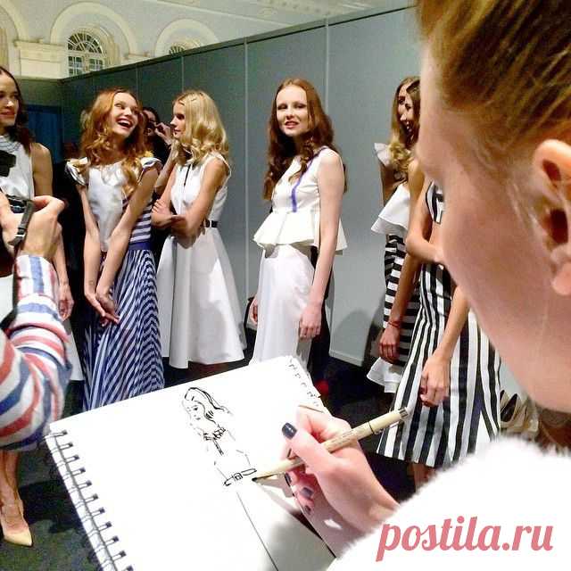 Бэкстейдж Российской Недели моды в снимках из Instagram / Surfingbird - все, что интересно тебе