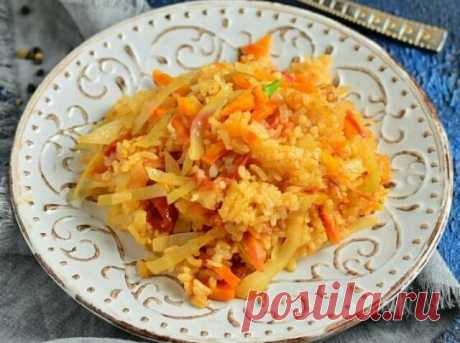 Очень вкусный овощной плов в мультиварке Приятного аппетита!