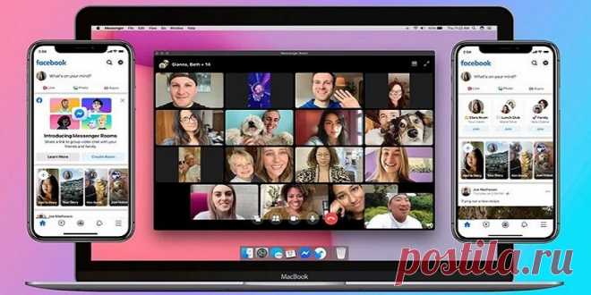 Facebook бросает вызов Zoom запустив Messenger Rooms |