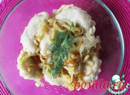 Вареники с куриной печенью - кулинарный рецепт