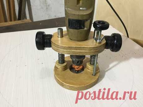 SOPORTE PARA USAR EL TALADRO COMO ROUTER