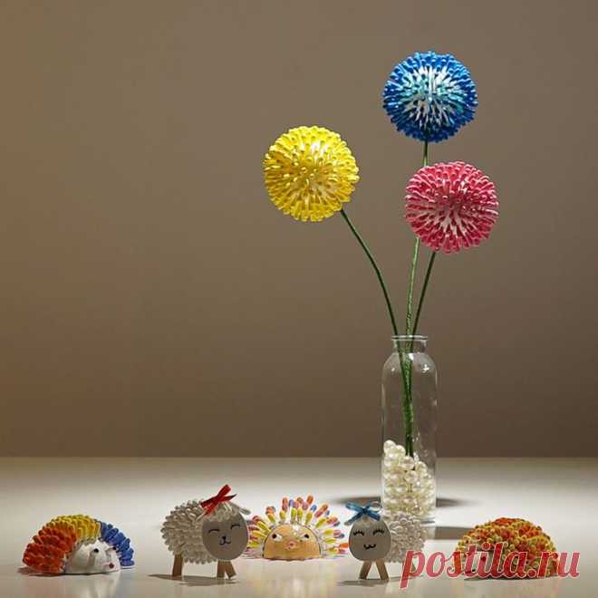 NTD Life - You can create a whole world with cotton swabs 👍💖