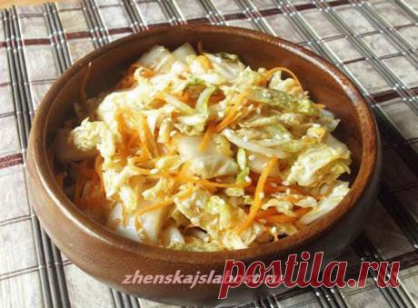 Кимчи из пекинской капусты