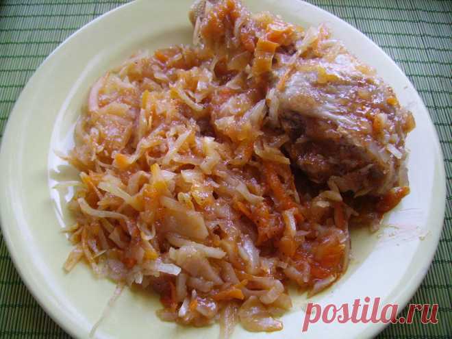 Тушеная курица с овощами | Полезно готовим