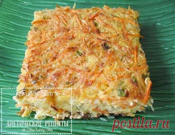 Овощной кугель 

113ккал. на 100гр.

2 картофелины
Показать полностью…