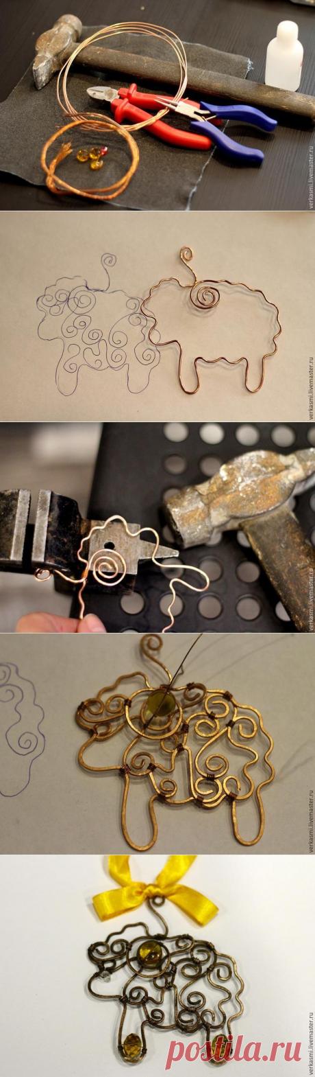 Делаем подвеску «Овен» - Ярмарка Мастеров - ручная работа, handmade