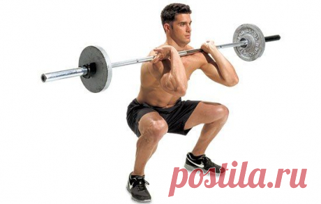 Фронтальные приседания / Спорт Сильных!