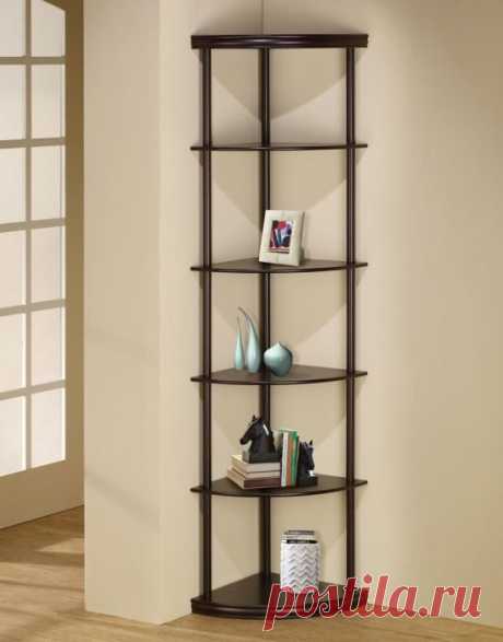 Оригинальные идеи угловых полок, которые помогут оптимизировать пространство