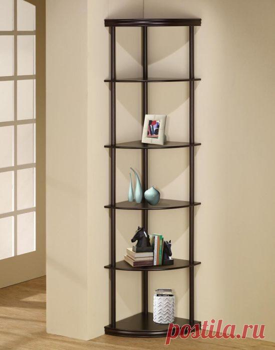 Оригинальные идеи угловых полок, которые помогут оптимизировать пространство