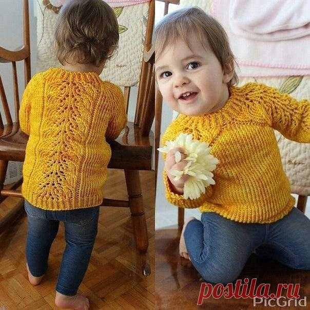 Детская кофточка