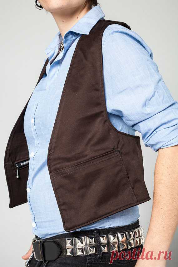 Black Vest Holster Bag / Shoulder Holster Bag / Cotton Daily