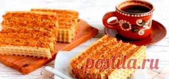 Предлагаю рецепт крема для вафельных коржей — нежный, вкусный. Торт получится просто замечательный.