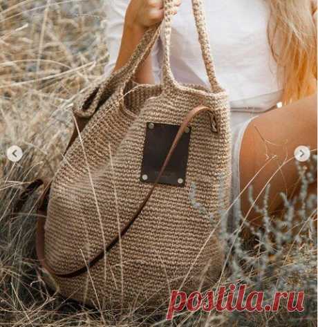 Вязаные идеи из джута | Anna Gri Crochet | Яндекс Дзен