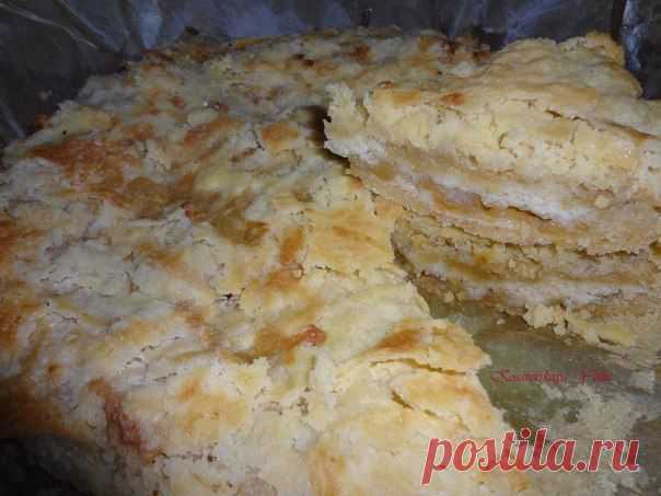 Пирог насыпной яблочный - Простые рецепты Овкусе.ру