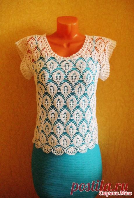 *ЛЕТНИЙ ТОП... - Все в ажуре... (вязание крючком) - Страна Мам