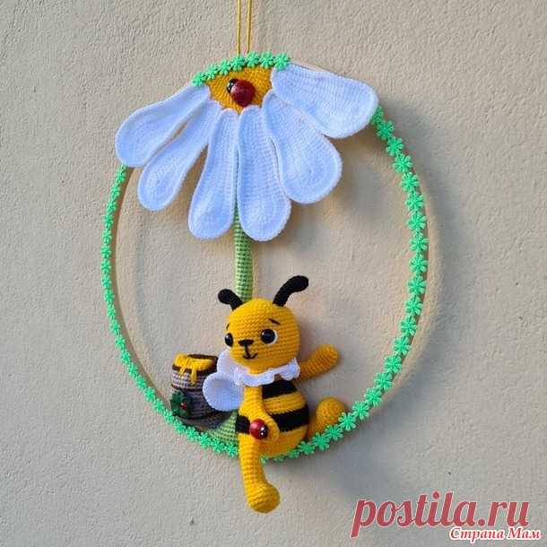 Онлайн по вязанию летнего веночка 