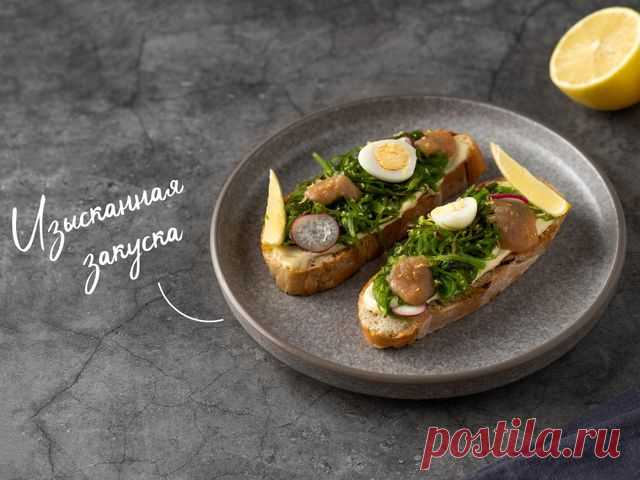 Бутерброды с икрой трески и чукой – пошаговый рецепт приготовления с фото