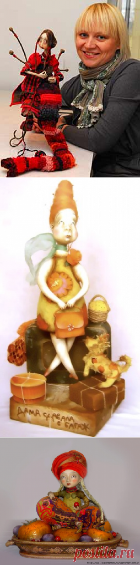 ПАПЕРКЛЭЙ (ПЛАСТИКА) - КАК СОЗДАТЬ КУКЛУ - МК ОТ АННЫ ЗУЕВОЙ